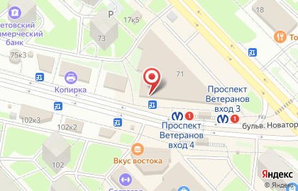 Бистро в Санкт-Петербурге на карте