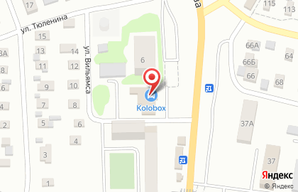 Шинный центр Kolobox.ru на улице Суворова на карте