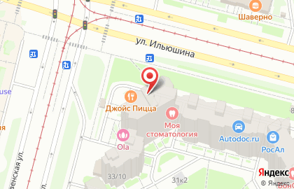 Салон штор Perlanta Textile на Комендантском проспекте на карте