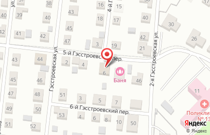 Магазин Родной в 5-м Гэсстроевском переулке на карте