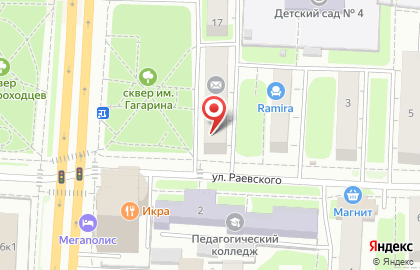 Восточный экспресс банк на проспекте Гагарина на карте