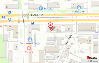 1C на проспекте Ленина на карте