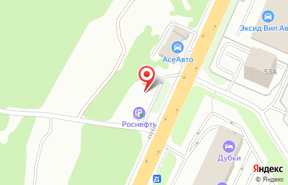АЗС Роснефть на Демократической улице, 54 на карте