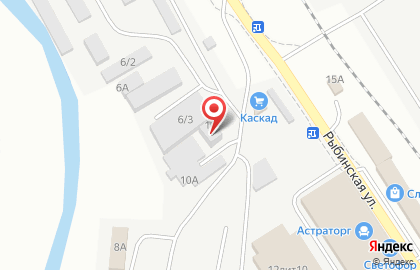 Торгово-производственная компания Народный завод теплиц на Рыбинской улице на карте
