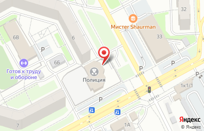 Отдел полиции Группа по делам несовершеннолетних №4, Управление МВД России по г. Кургану на карте