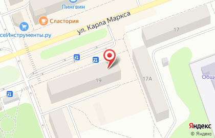 Микрокредитная компания Союз микрофинансирования СЗ на улице Карла Маркса в Северодвинске на карте