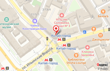 Московские Огни на карте