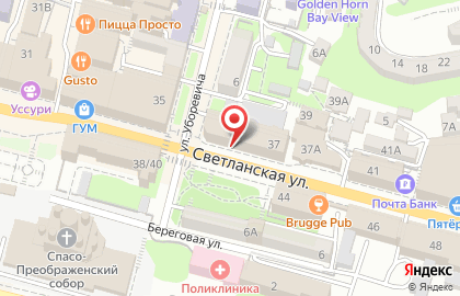 Компания по обеспечению ресторанного бизнеса MakMen на Светланской улице на карте