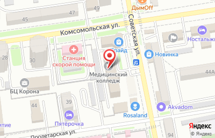 Зоомагазин Верные друзья на Советской улице на карте