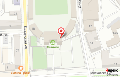 Компания Национальная почтовая служба на Московской улице на карте