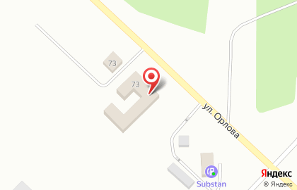 Автомойка на ул. Орлова, 73а на карте