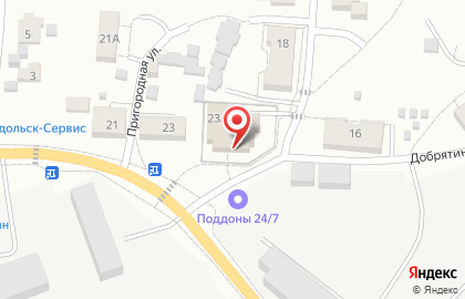 Супермаркет Семейный 24 в Подольске на карте