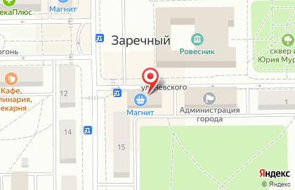 Супермаркет Магнит на улице Невского на карте