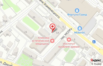 ОАО АКБ РОСБАНК в Правобережном округе на карте