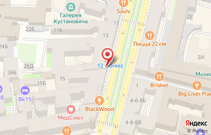 Питерский кровельщик на Большой Конюшенной улице на карте