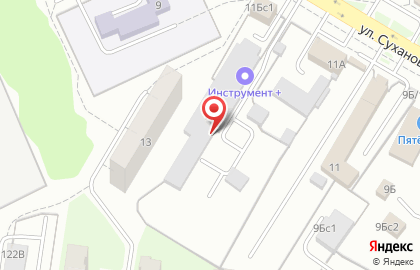 Сервисный центр Механик на улице Суханова на карте