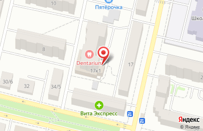 Тверской языковой центр на карте