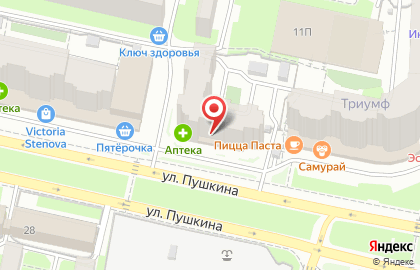 Магазин Ковровый мир в Ленинском районе на карте
