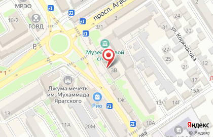 Мясной магазин Мясо хаус в Махачкале на карте