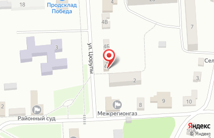 Продуктовый магазин в Рязани на карте