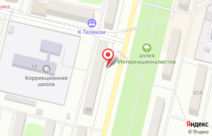 Магазин канцелярских товаров и книг Детская книга на улице Цветников на карте