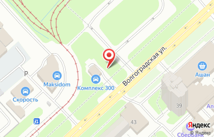 Автомойка Радуга на Волгоградской улице на карте