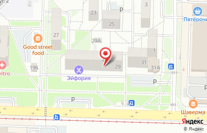 Магазин автотоваров в Орджоникидзевском районе на карте
