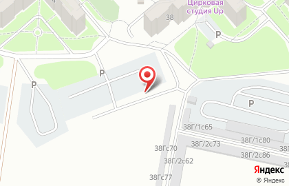 Автостоянка в Красноярске на карте