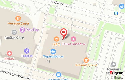 Ригла на Кировоградской улице на карте