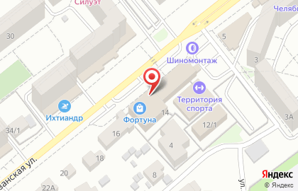 Рекламно-полиграфическая фирма Просто в Курчатовском районе на карте