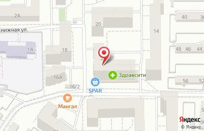 Магазин косметики и бытовой химии Шик & Блеск на Минусинской улице на карте