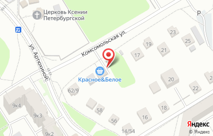 Красное & Белое в Твери на карте