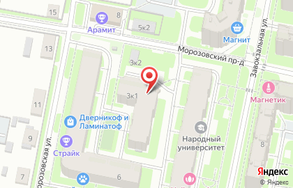 Клуб аргентинского танго Tanguero на карте
