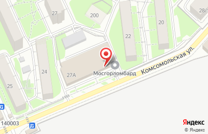 Ветеринарная аптека Дикси в Люберцах на карте