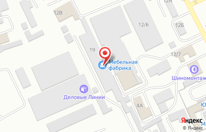 Транспортно-экспедиторская компания Деловые Линии на Киевской улице на карте