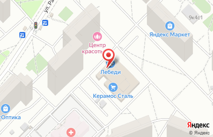 Торговая компания Керамос Сталь на Мичуринском проспекте на карте