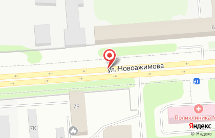 Транспортная компания Vozovoz на улице Новоажимова на карте