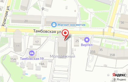 Салон красоты КЭТ в Первомайском районе на карте