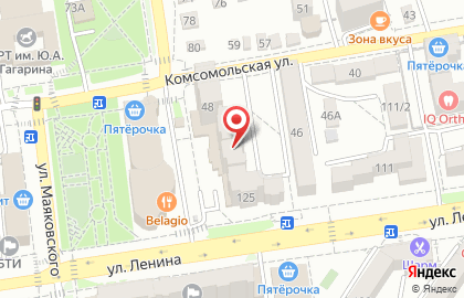 Москва на улице Ленина на карте
