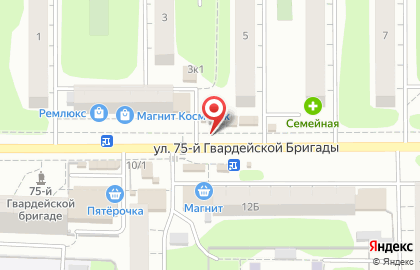 Киоск по продаже фруктов и овощей в Омске на карте