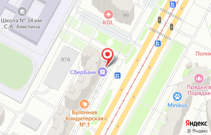 СберБанк в Кемерово на карте