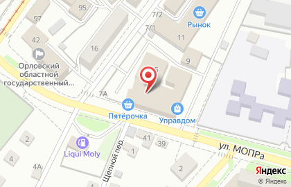 Салон-парикмахерская Надежда в Заводском районе на карте
