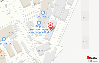 Шоурум-склад керамогранита крупного формата big Size Ceramic на карте