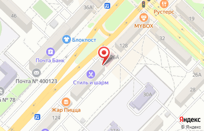 Ломбард Меридиан на улице Маршала Ерёменко на карте