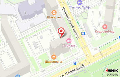 Компания ОК Тревел СПб в Кудрово на карте