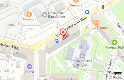 Салон красоты Nail Cocktail на метро Белорусская на карте