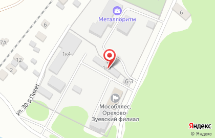 Компания Мособллес на карте