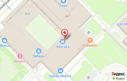 Ателье в Москве на карте