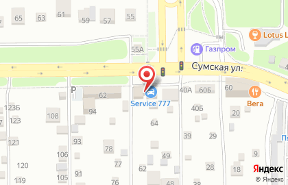 Автосервис 777 в Сеймском районе на карте