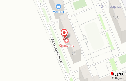 Поликлиника Спасение на Зилантовской улице на карте